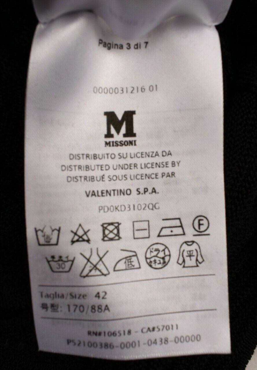 MISSONI Women's Black Knit Skater Dress, sizes UK 10 / IT 42