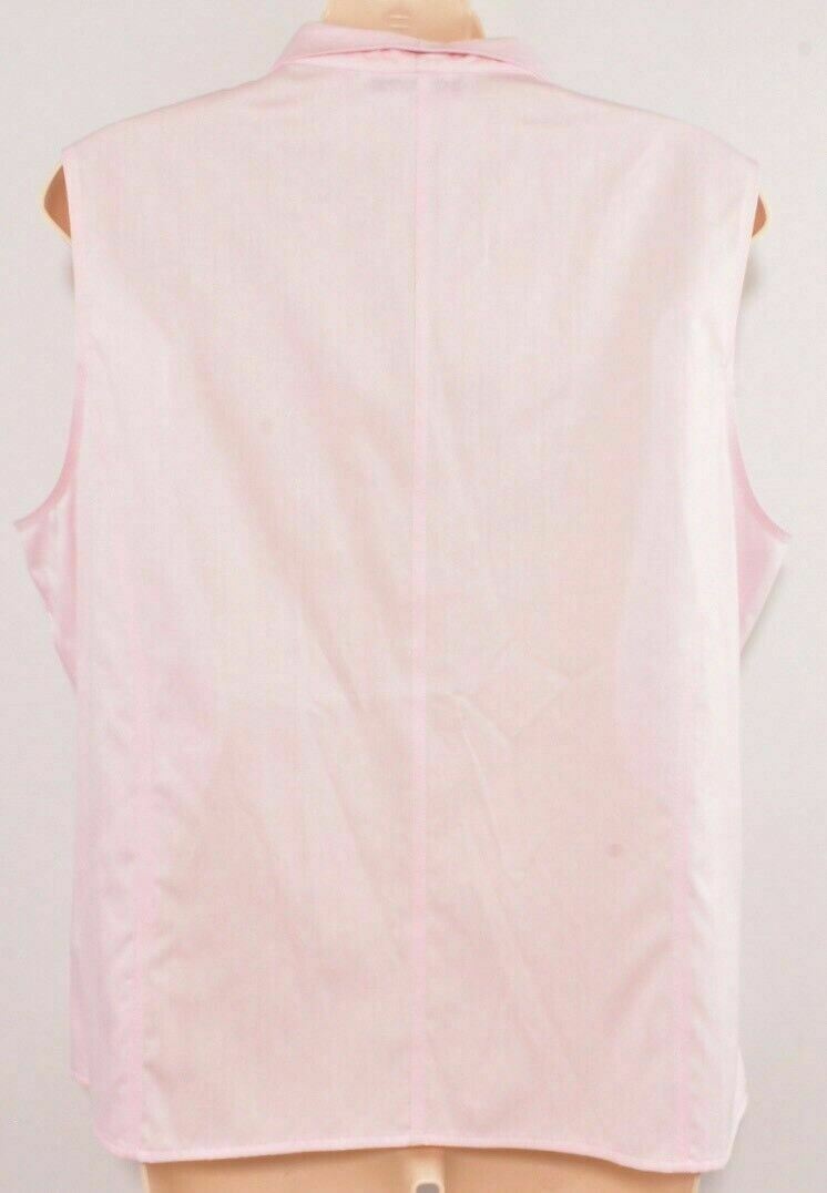 CALVIN KLEIN Women's Smart Sleeveless Top, Light Pink, sizes UK 14 UK 16 UK 20