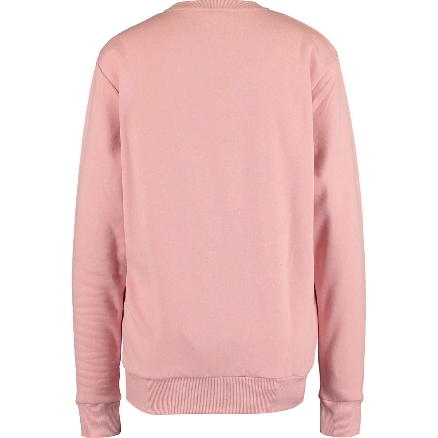 DISNEY Women's Minnie Forward Sketch Crew Sweatshirt, Dusty Pink, size L