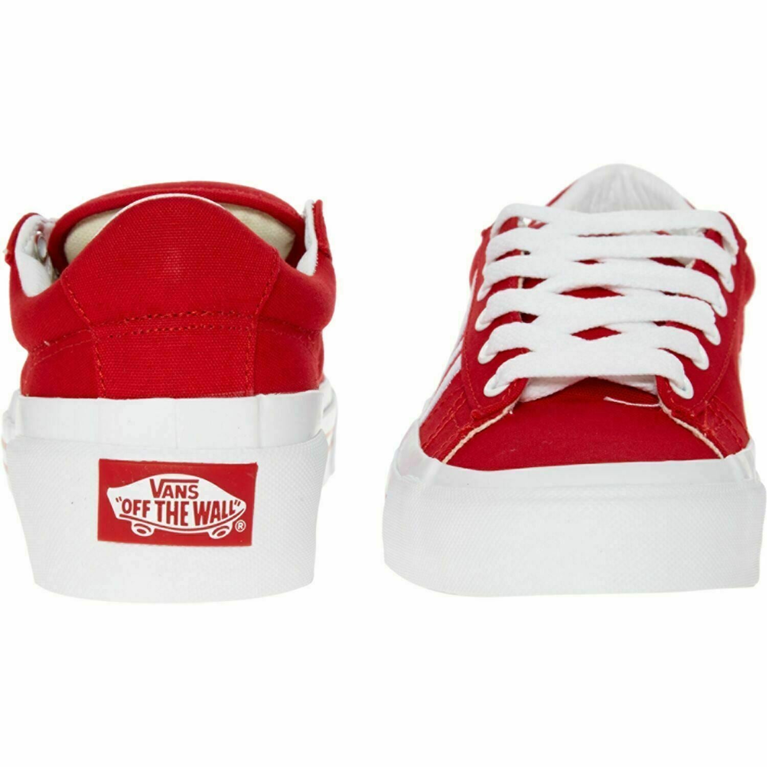 Women's Vans Sid Ni Red & White Thick Sole Trainers UK 3.5 EUR 36 USA 6