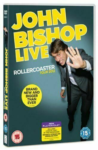 John Bishop Live - Rollercoaster Tour (DVD, 2012) - Sealed Region 2 UK