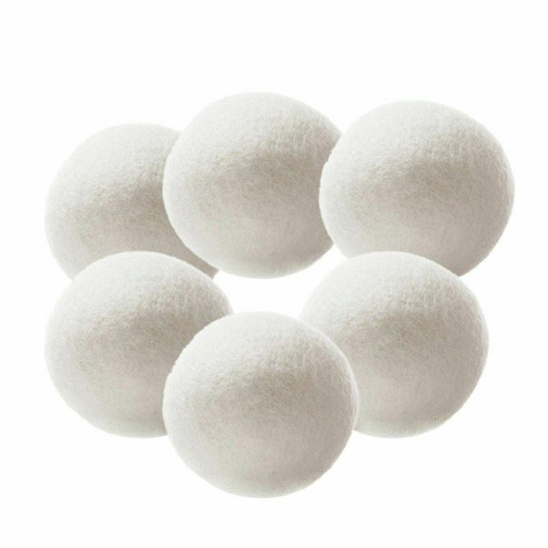 6-pack New Zealand 100% Wool Laundry Washing Dryer Balls