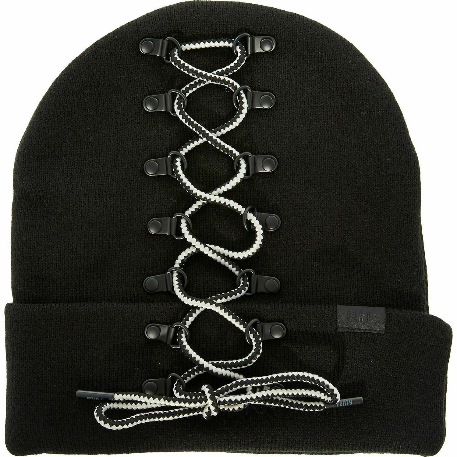 PUMA FENTY x Rihanna Women's Black-Dove Outdoor Beanie Hat, One Size