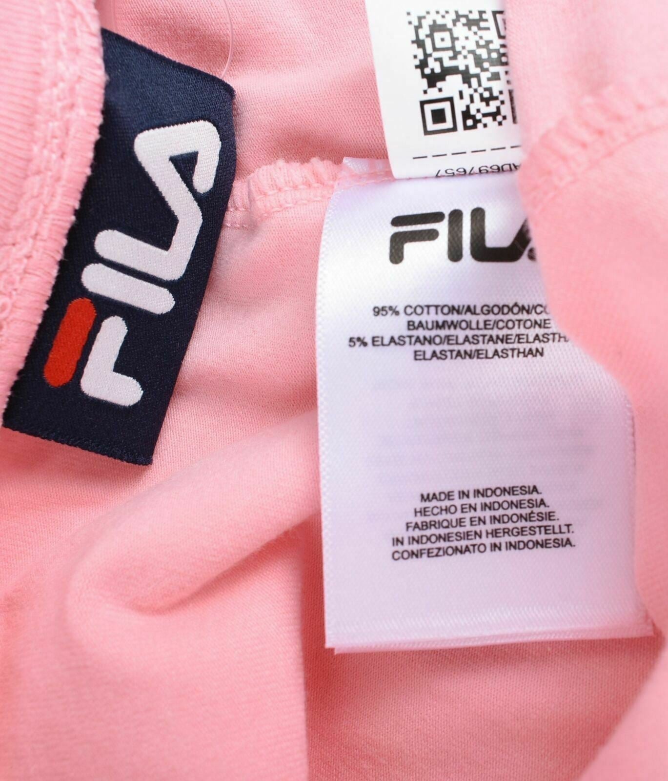 FILA Women's Candy Pink Capri Leggings- Size S