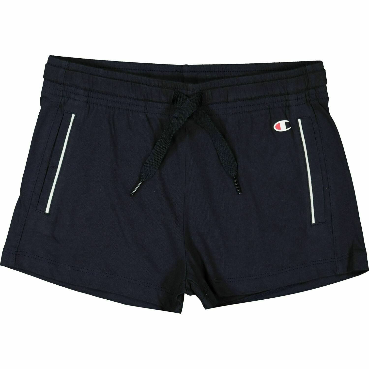 CHAMPION Girls' Lightweight Shorts, Navy Blue, 11 years to 12 years