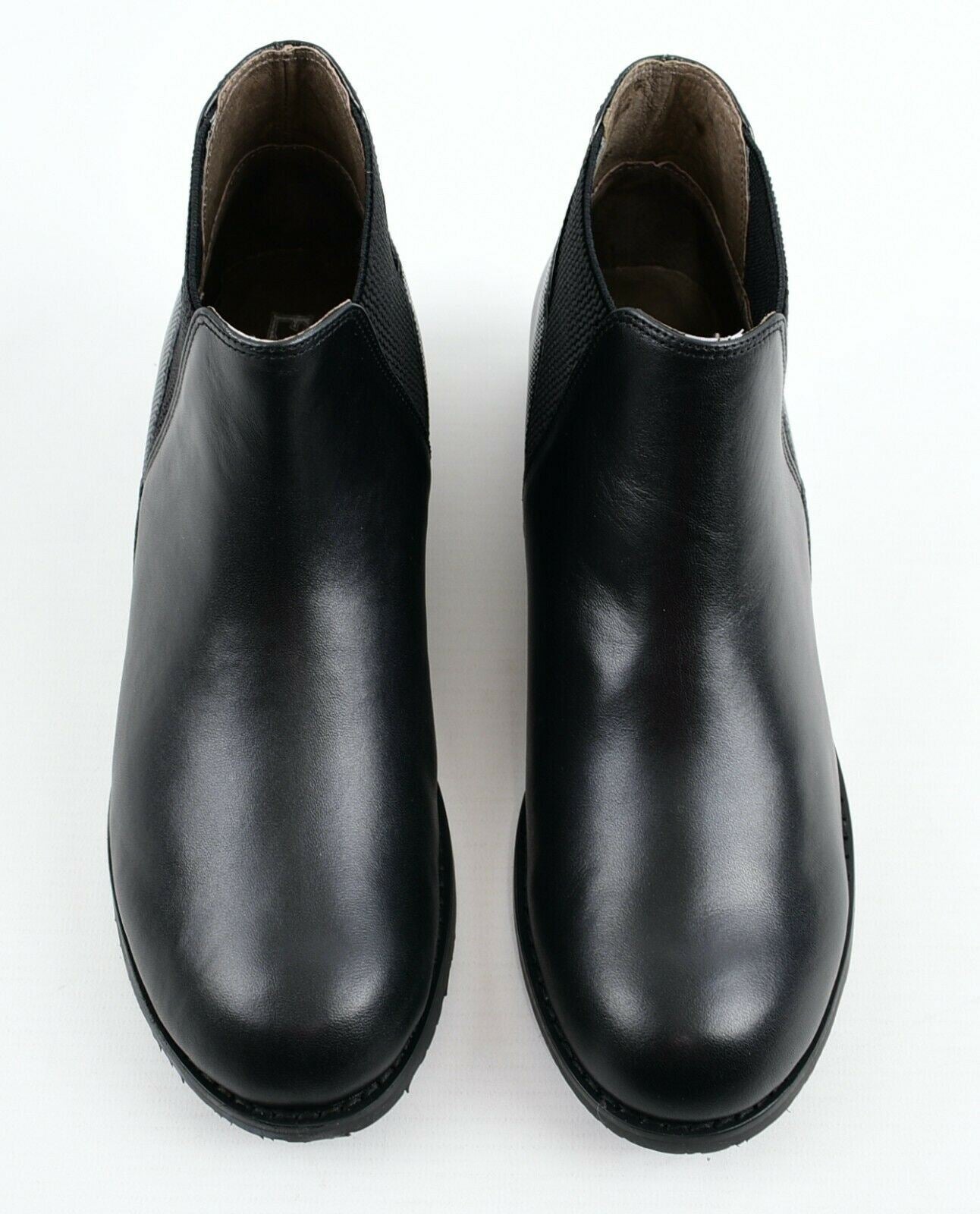 ESSKA Women's ALBA Genuine Leather Chelsea Ankle Boots, Black, size UK 5 / EU 38