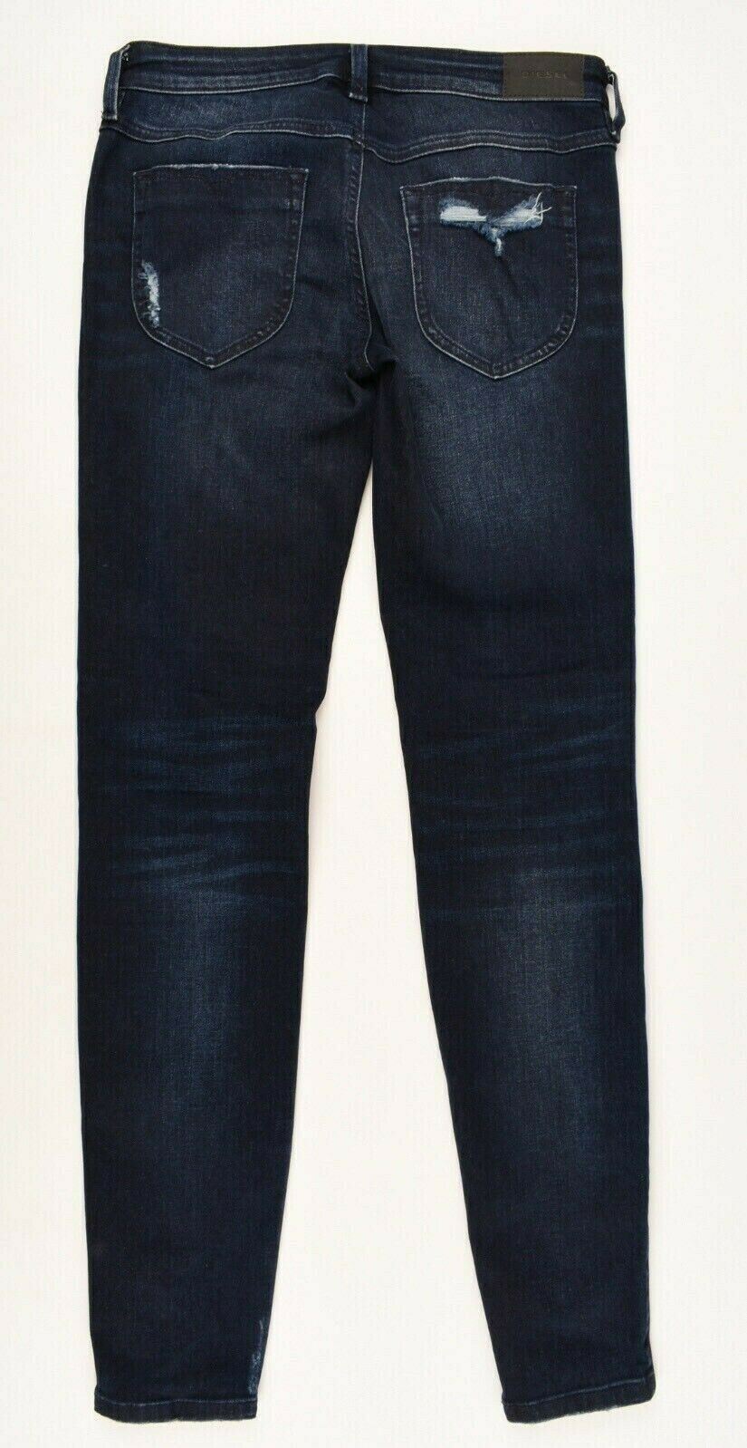 DIESEL Women's GRACEY Super Slim-Skinny Low Waist Jeans, size W27 L32