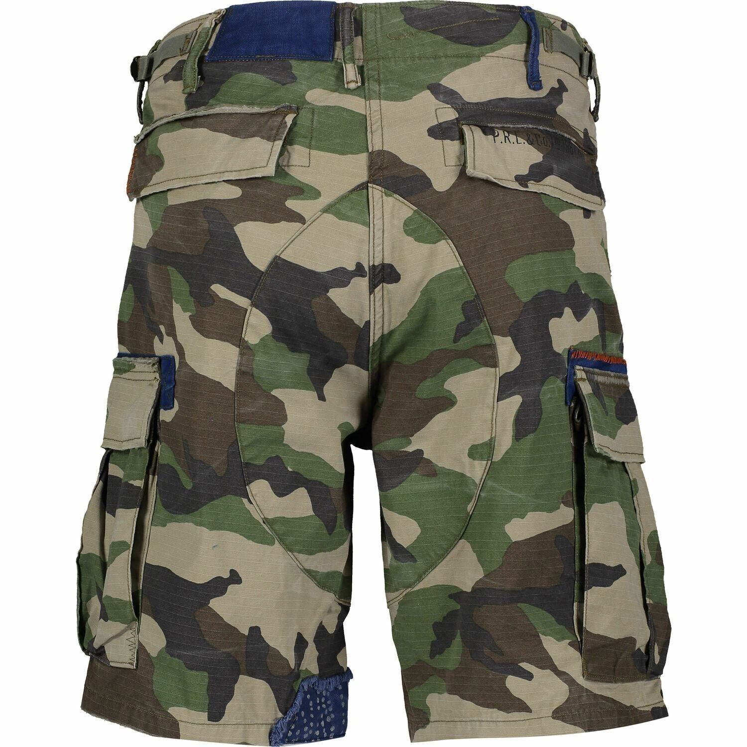POLO RALPH LAUREN Men's Green Camouflage Shorts, Relaxed Fit, size W30