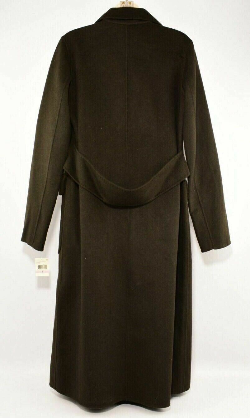 KAREN MILLEN Women's Wool Blend Coat, Pine Green, size UK 10   *EX DISPLAY*