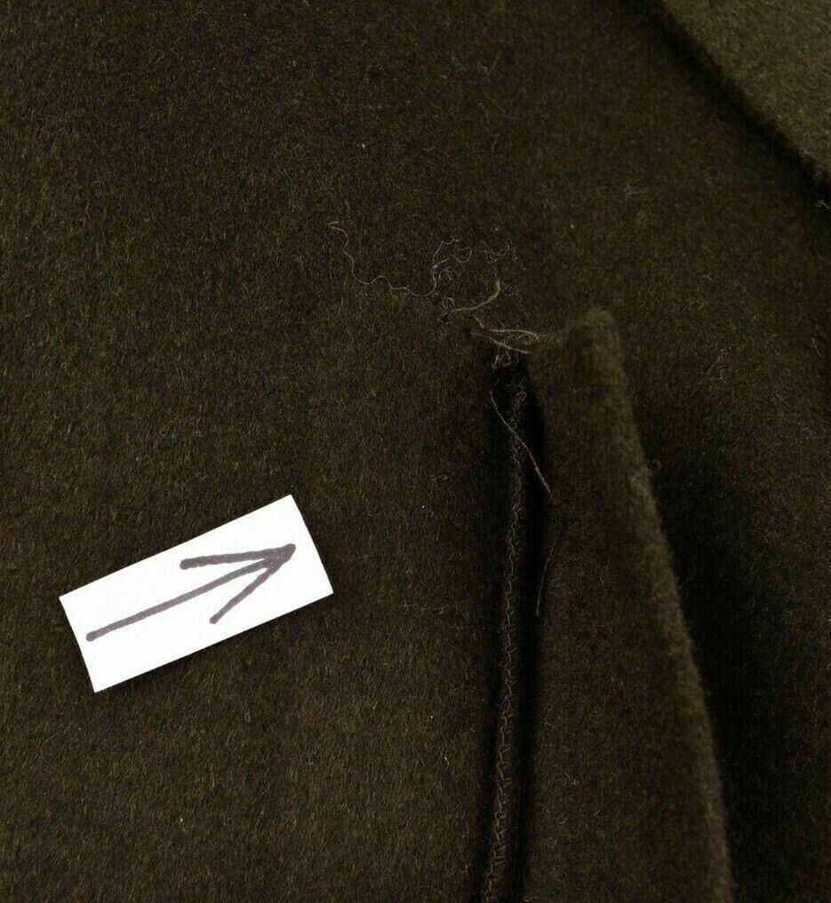 KAREN MILLEN Women's Wool Blend Coat, Pine Green, size UK 10   *EX DISPLAY*