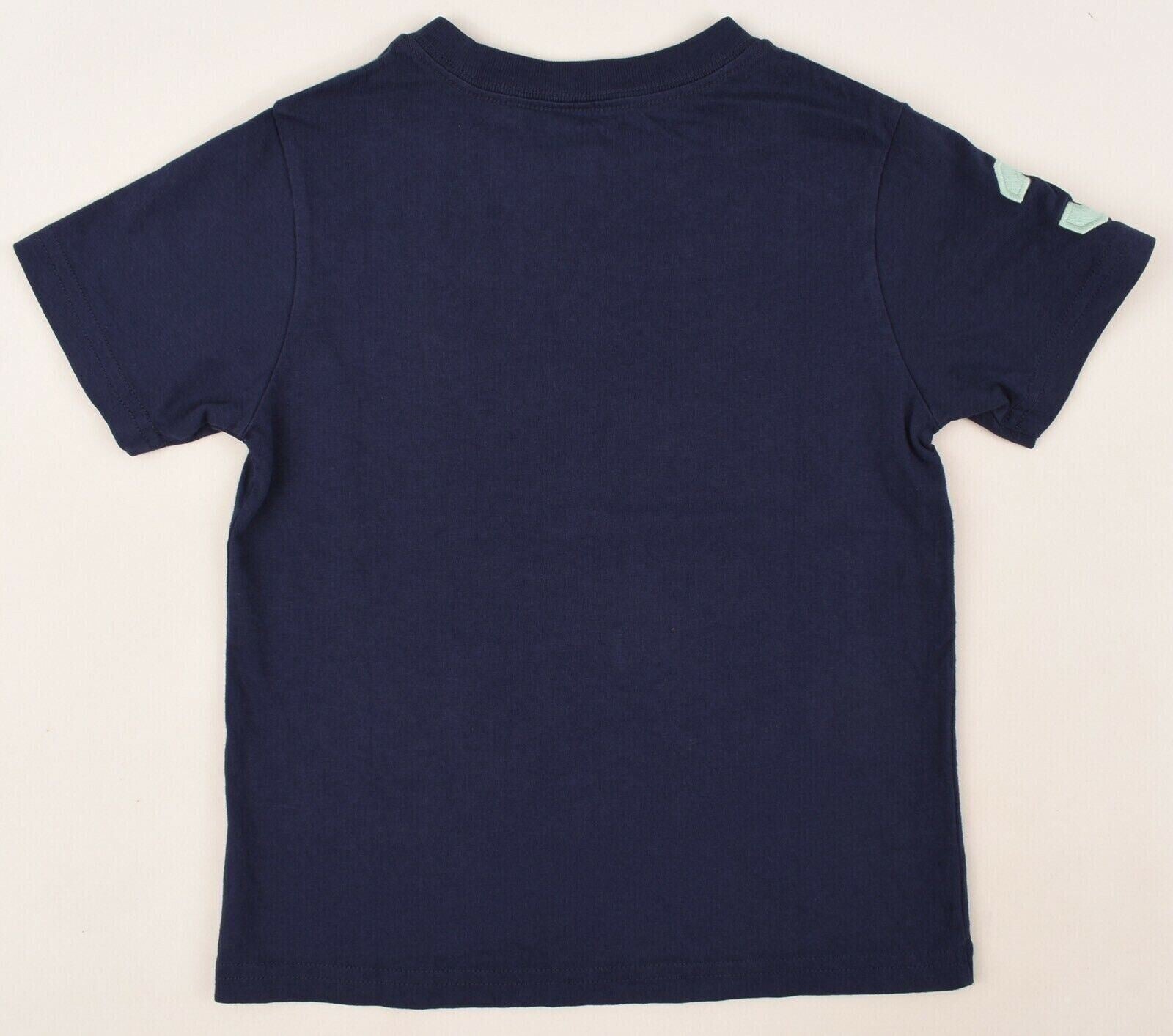 POLO RALPH LAUREN Boys' Kids' BIG PONY T-shirt, Navy Blue, size 4 Years