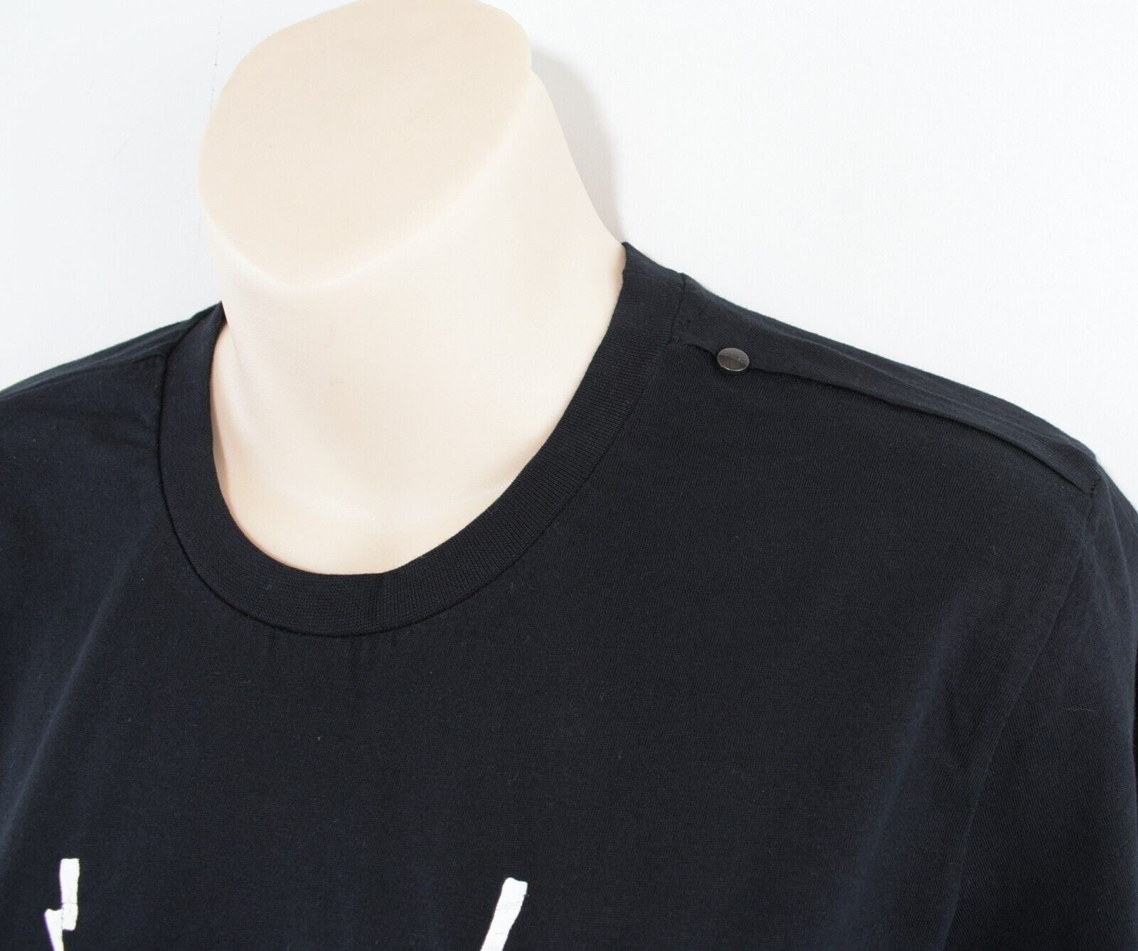 DIESEL Women's T-SULLY T-shirt Top, Black/Graphic Print, size XS