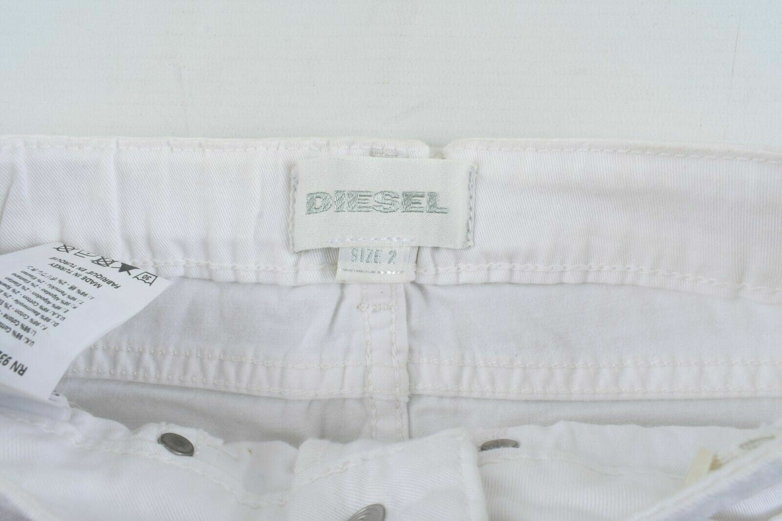 DIESEL Girls' Kids' Mini Skirt, Off-White, size 2 years