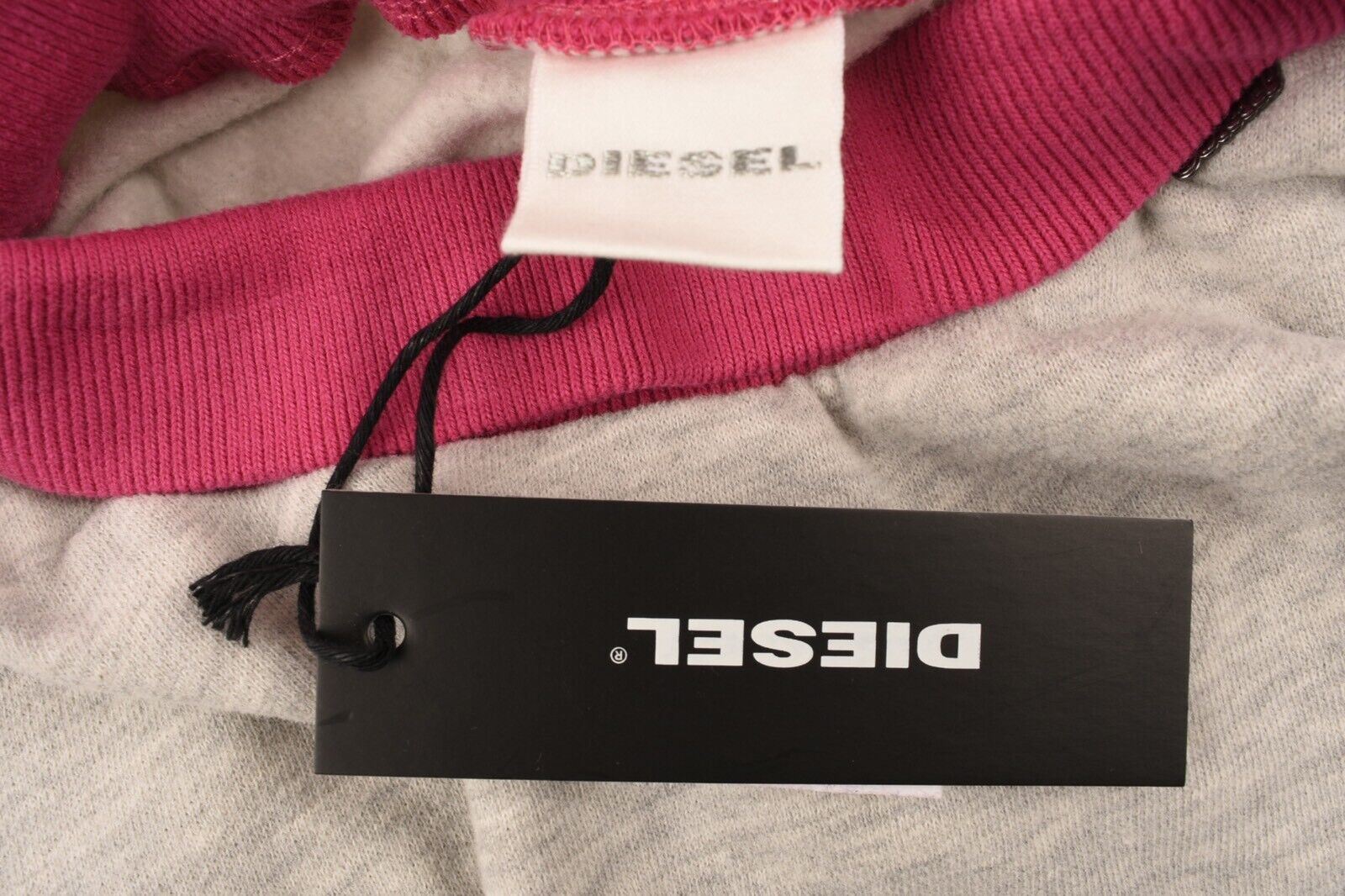 DIESEL Baby Girls' Jersey Skirt, Pink/Grey, size 6 months