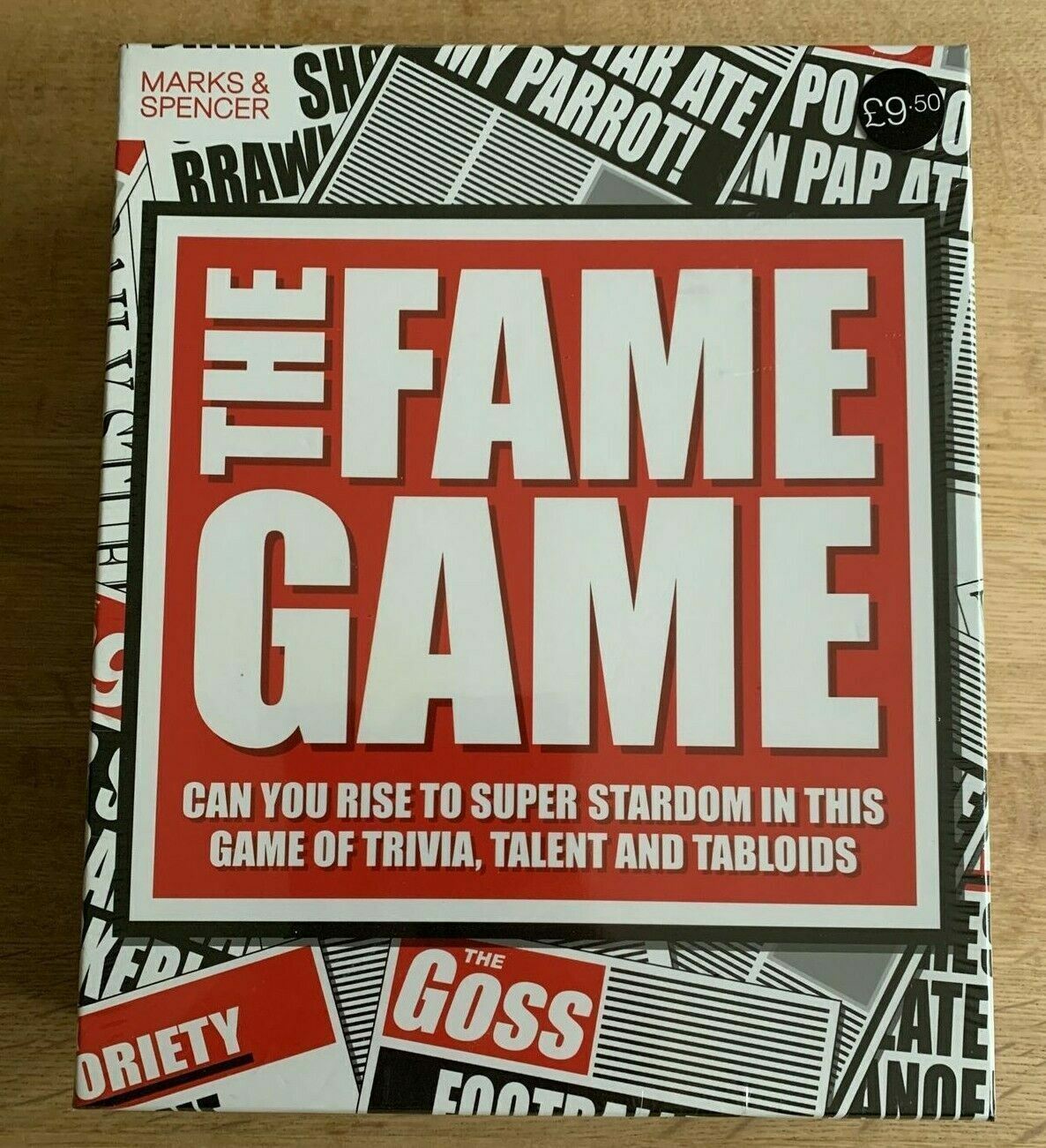 The Fame Game by Marks & Spencers - Sealed