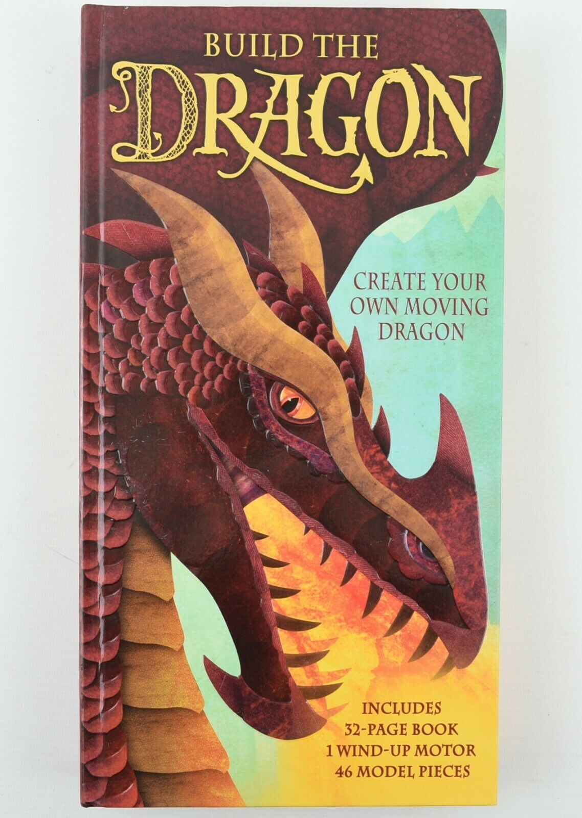 BUILD THE DRAGON - 3D Model Dragon 46pcs + 32-page book by Dugald Steer