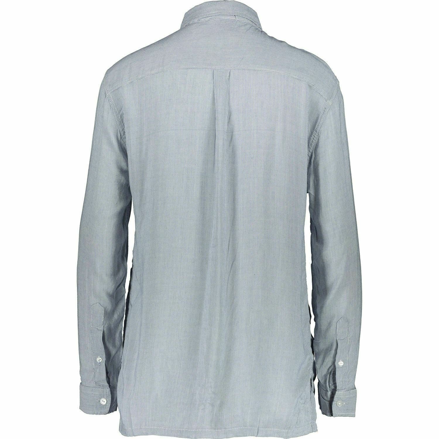 Superdry Women's DEVAN Blue Striped Shirt, size XXS / UK 6