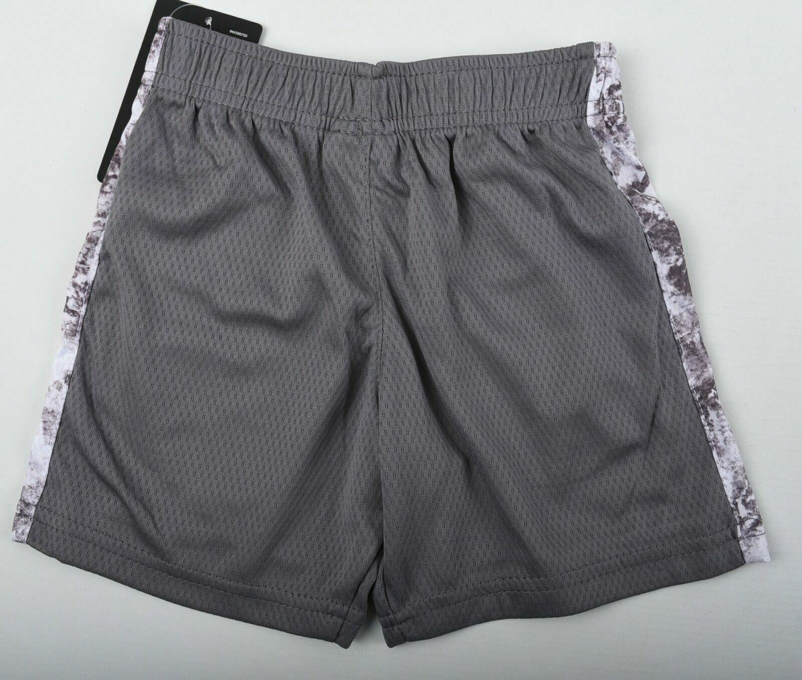 NIKE Boy's Gunsmoke Grey Snake Stripe Sports Shorts- size 3 years