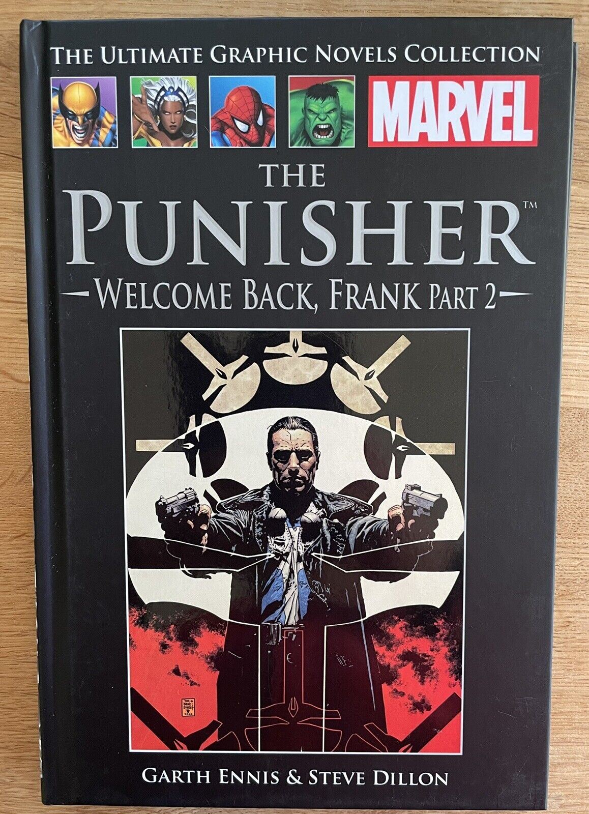 The Punisher Welcome Back Frank 2 No.19 Marvel Graphic Novel Hardback Like New