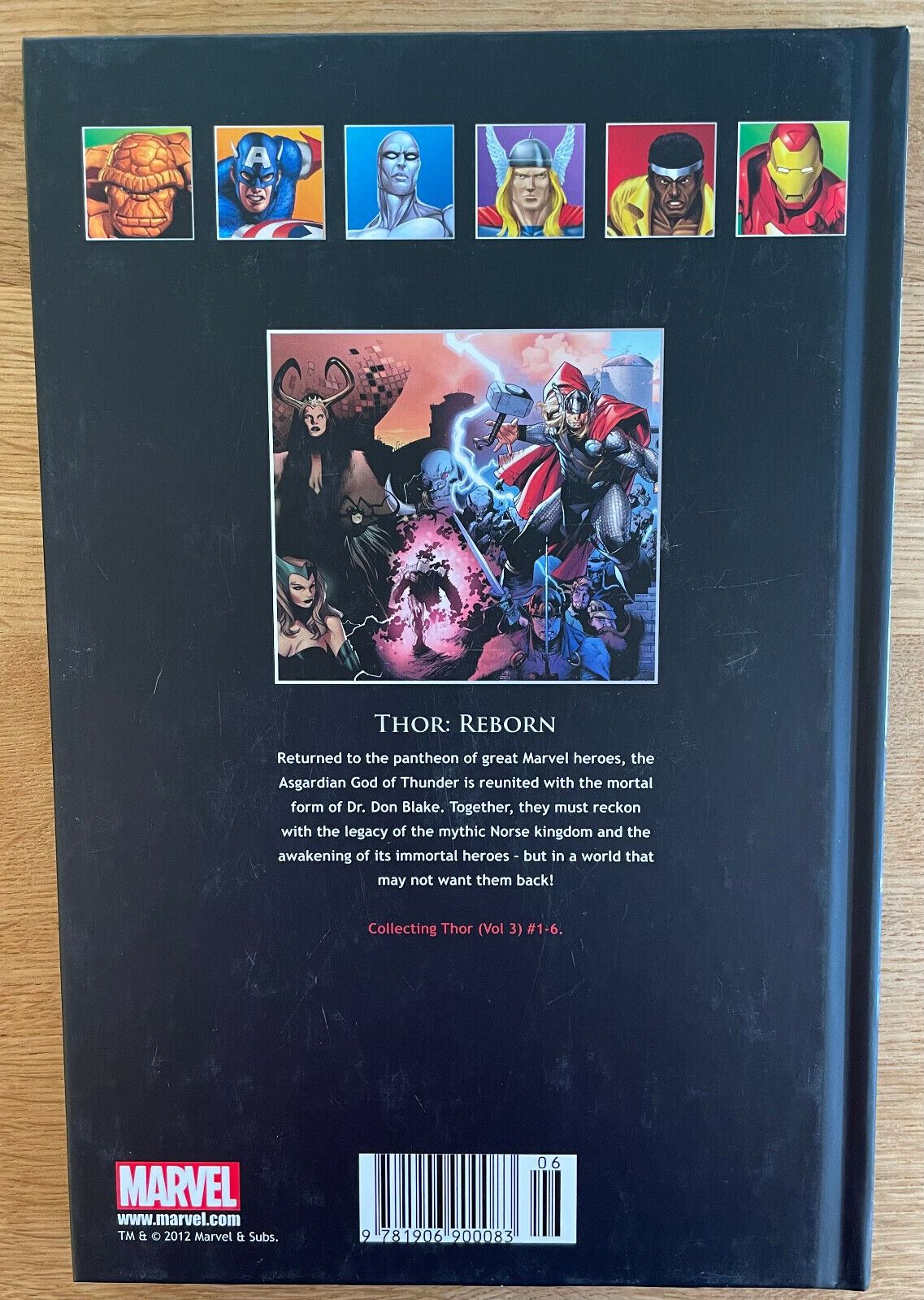 Thor Reborn No.52 Marvel Graphic Novel Hardback Like New Condition