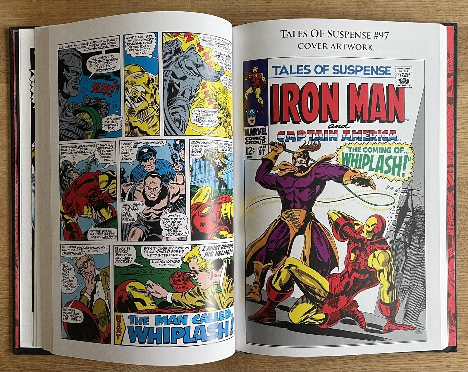 The Invincible Iron Man VII Marvel Graphic Novel Hardback  Like New