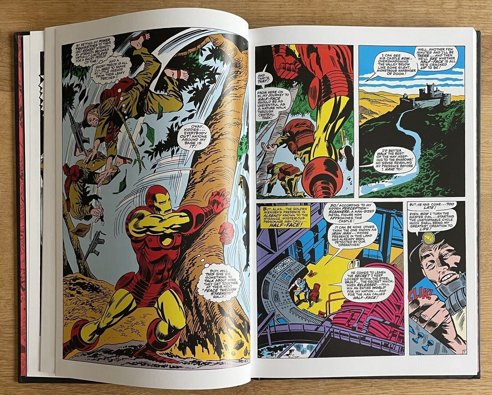 The Invincible Iron Man VII Marvel Graphic Novel Hardback  Like New