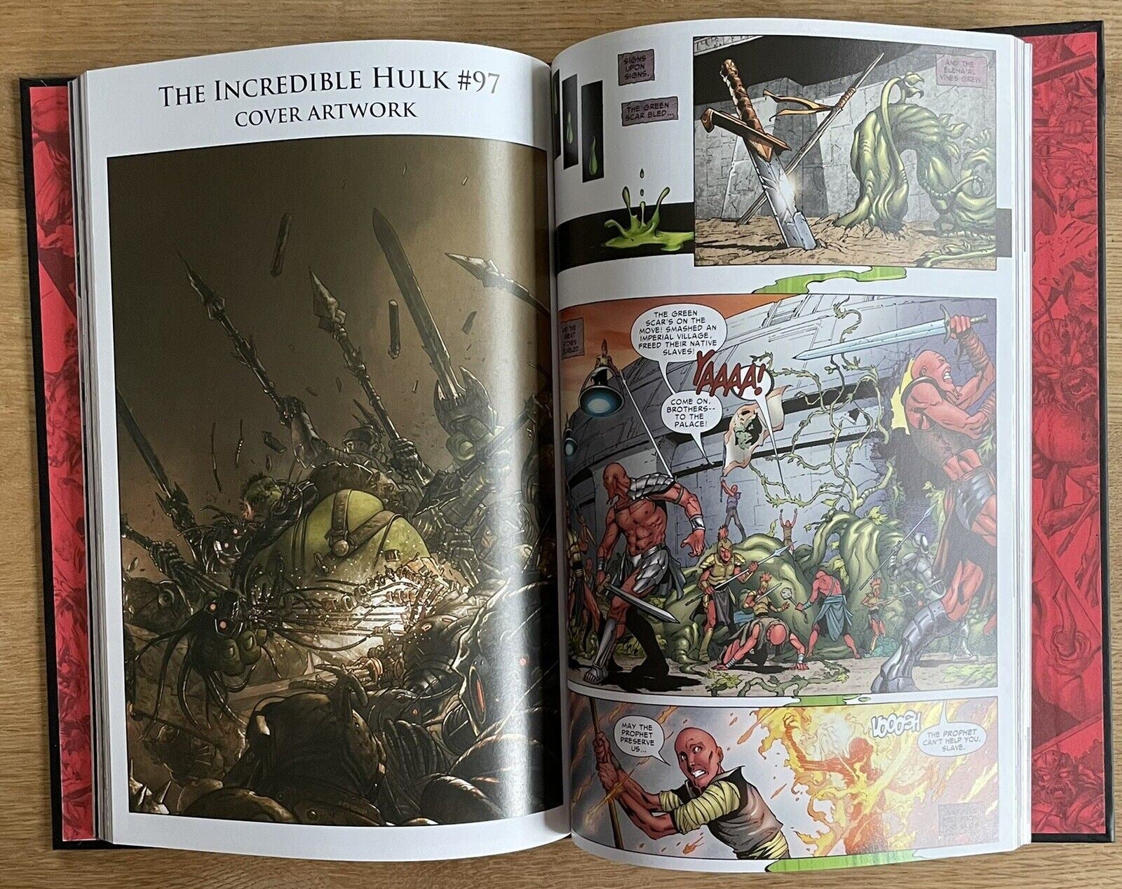 Planet Hulk Part 1 No.45 Marvel Graphic Novel Hardback Like New Condition