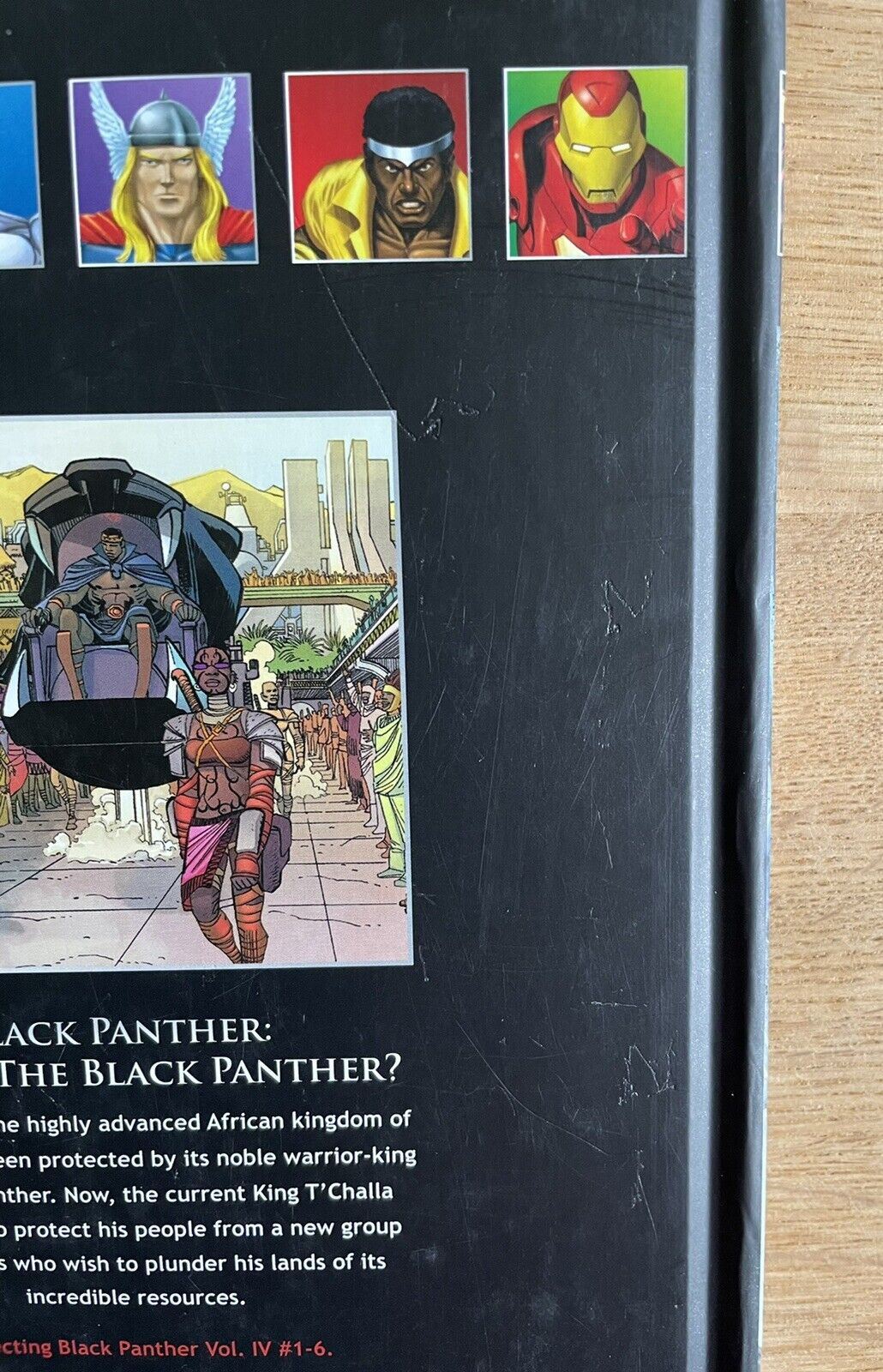 Black Panther  No.38 Marvel Graphic Novel Hardback Like New Condition