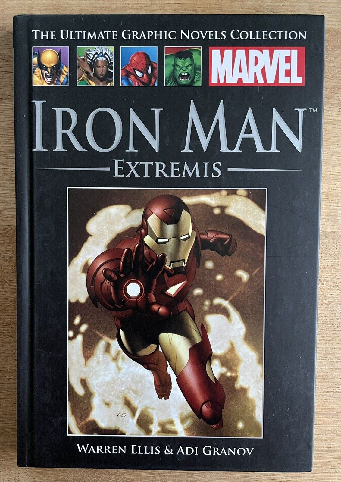 Iron Man Extremis No.43 Marvel Graphic Novel Hardback Like New Condition