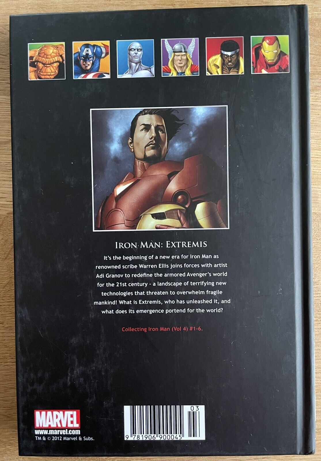Iron Man Extremis No.43 Marvel Graphic Novel Hardback Like New Condition