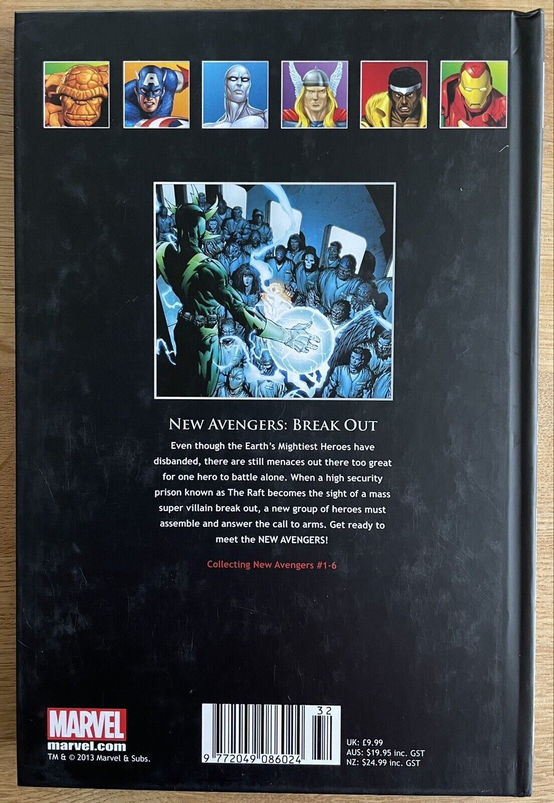 New Avengers Break Out No.42 Marvel Graphic Novel Hardback Like New Condition