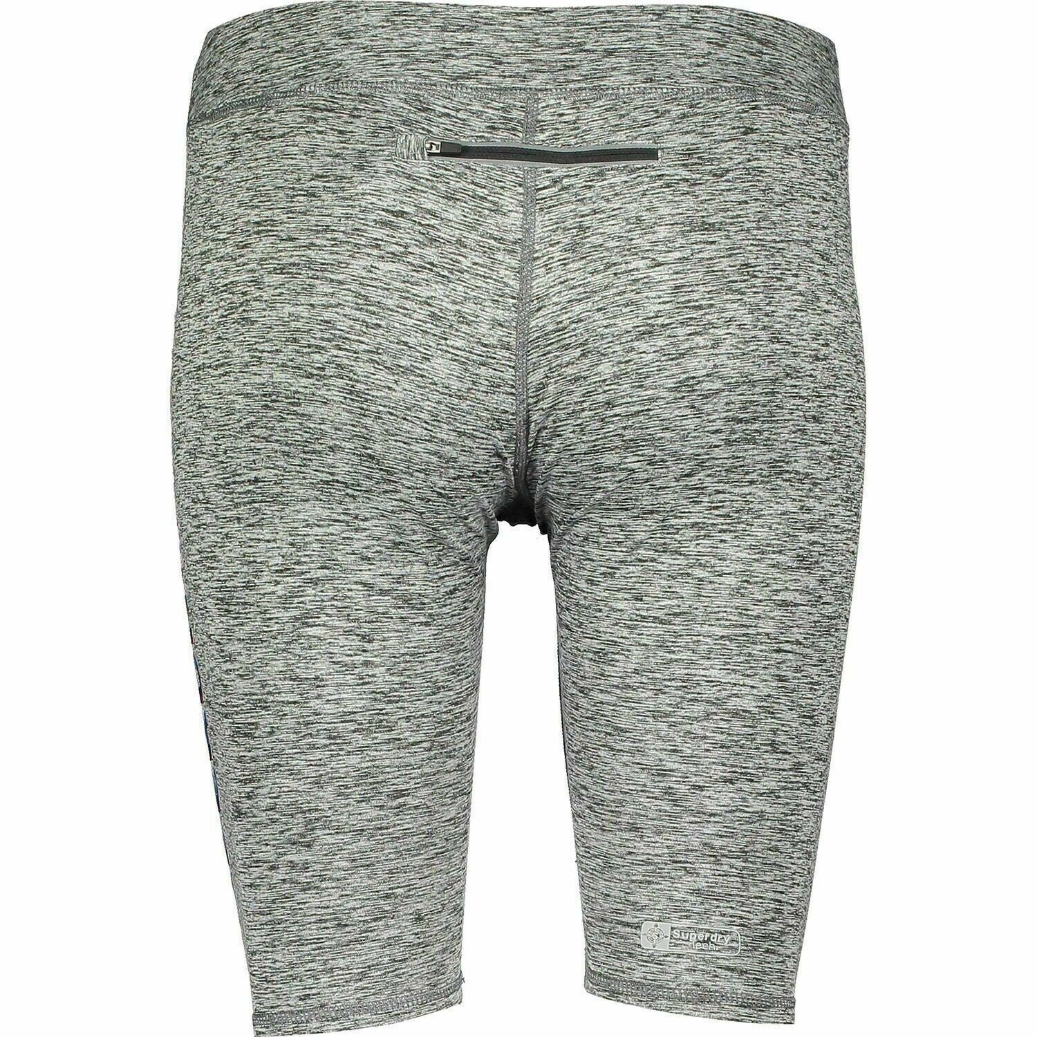 SUPERDRY SPORT Women's CORE GYM Cycle Shorts, Charcoal Grit, size XXS / UK 6