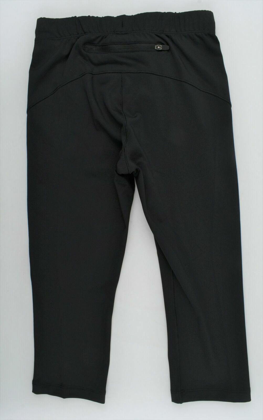 ASICS Women's Black and Pink Cropped 'MotionDry' Leggings- Size XS