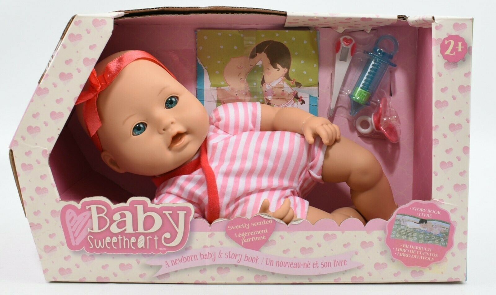 BABY SWEETHEART - Sweetly Scented Baby Doll w Accessories - The Cutest Patient