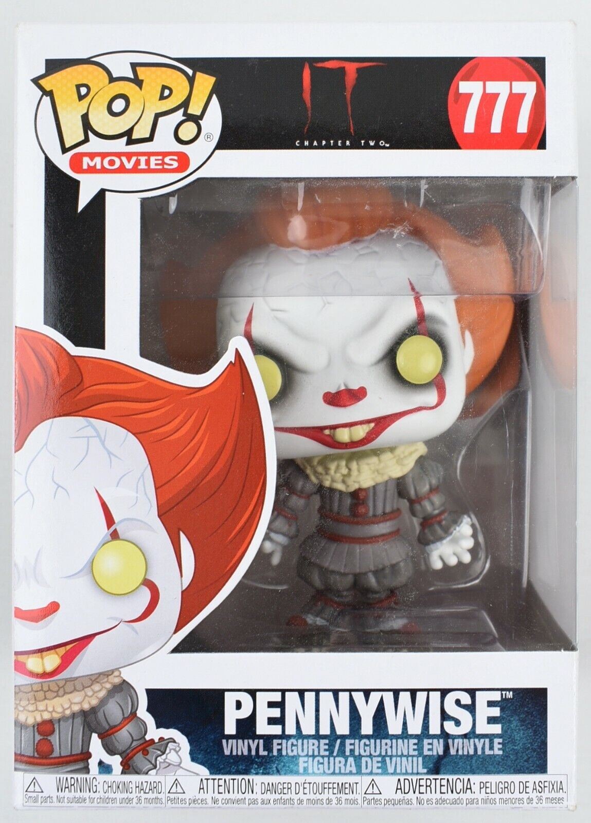 Funko POP Movies Figure : IT Chapter Two #777 PENNYWISE