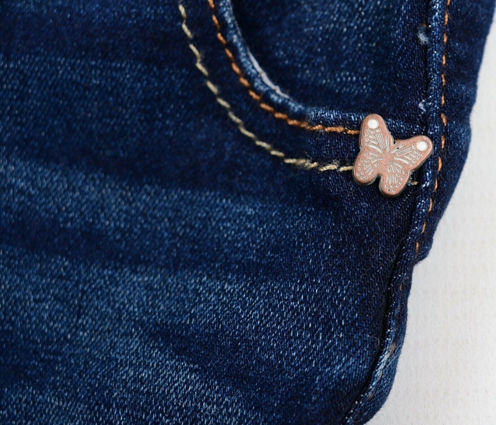 NEXT Bundle of 2x Baby Girls' Jeans, Light Blue/Dark Blue, size 6-9 months