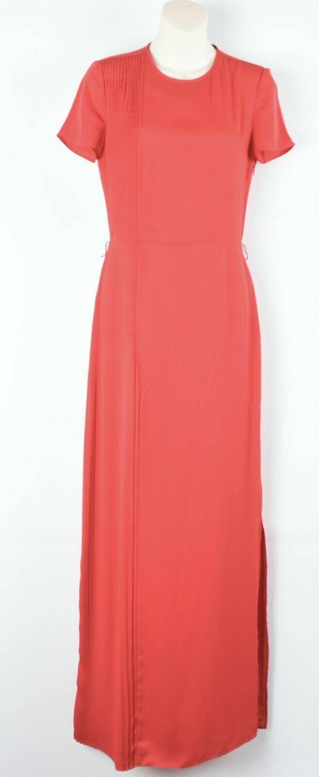 TOMMY HILFIGER Women's NALISE Red Long Maxi Dress, size UK 6 to UK 8