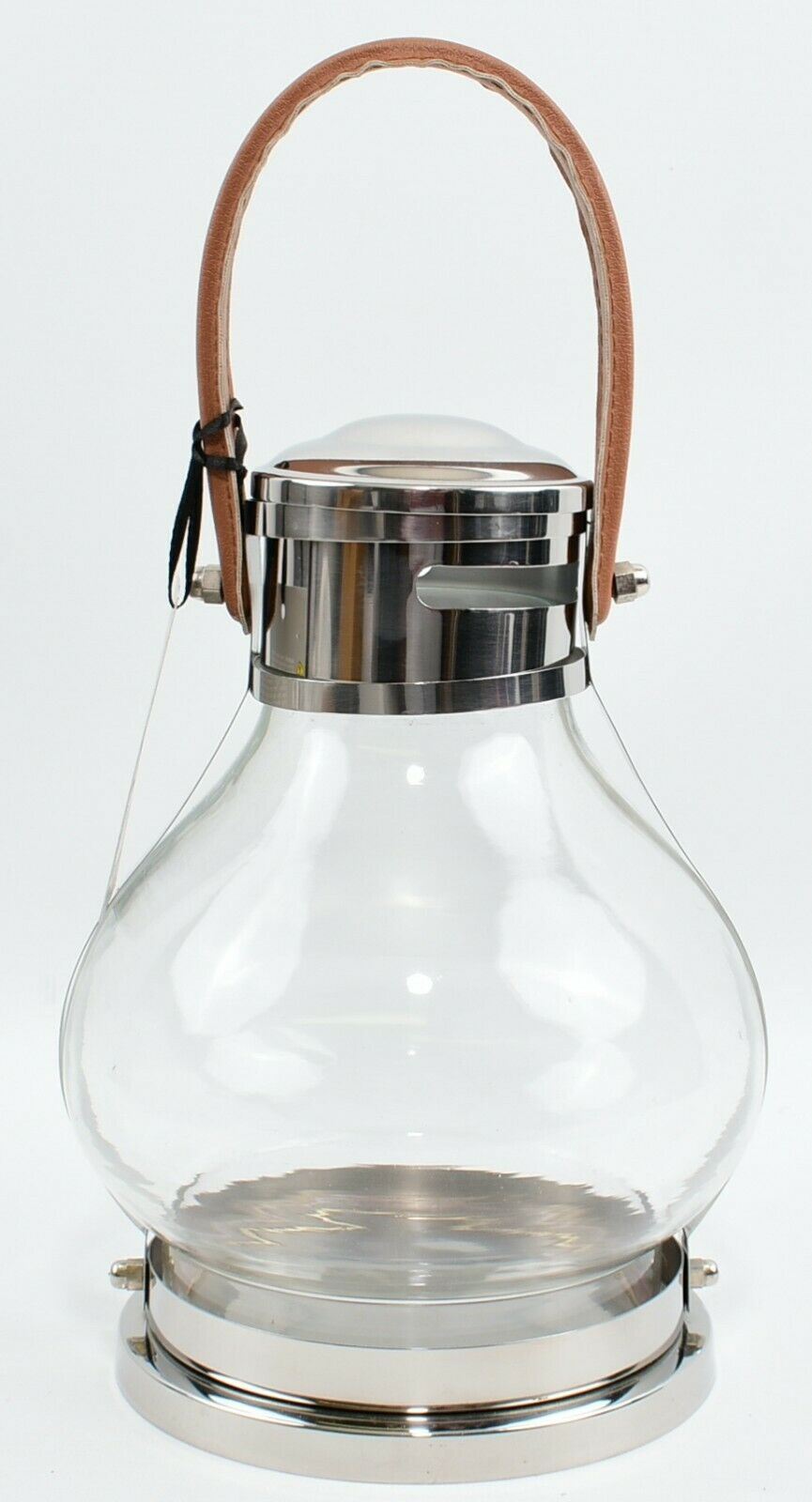 LINEA (from House of Frazer) Small Glass & Metal Lantern 25cm