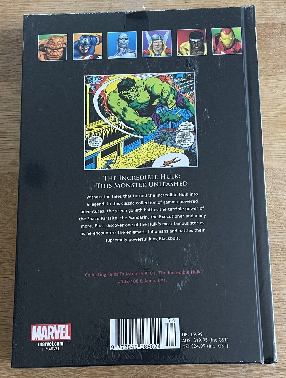 The Incredible Hulk This Monster Unleashed No.XI Marvel Graphic Novel New Sealed