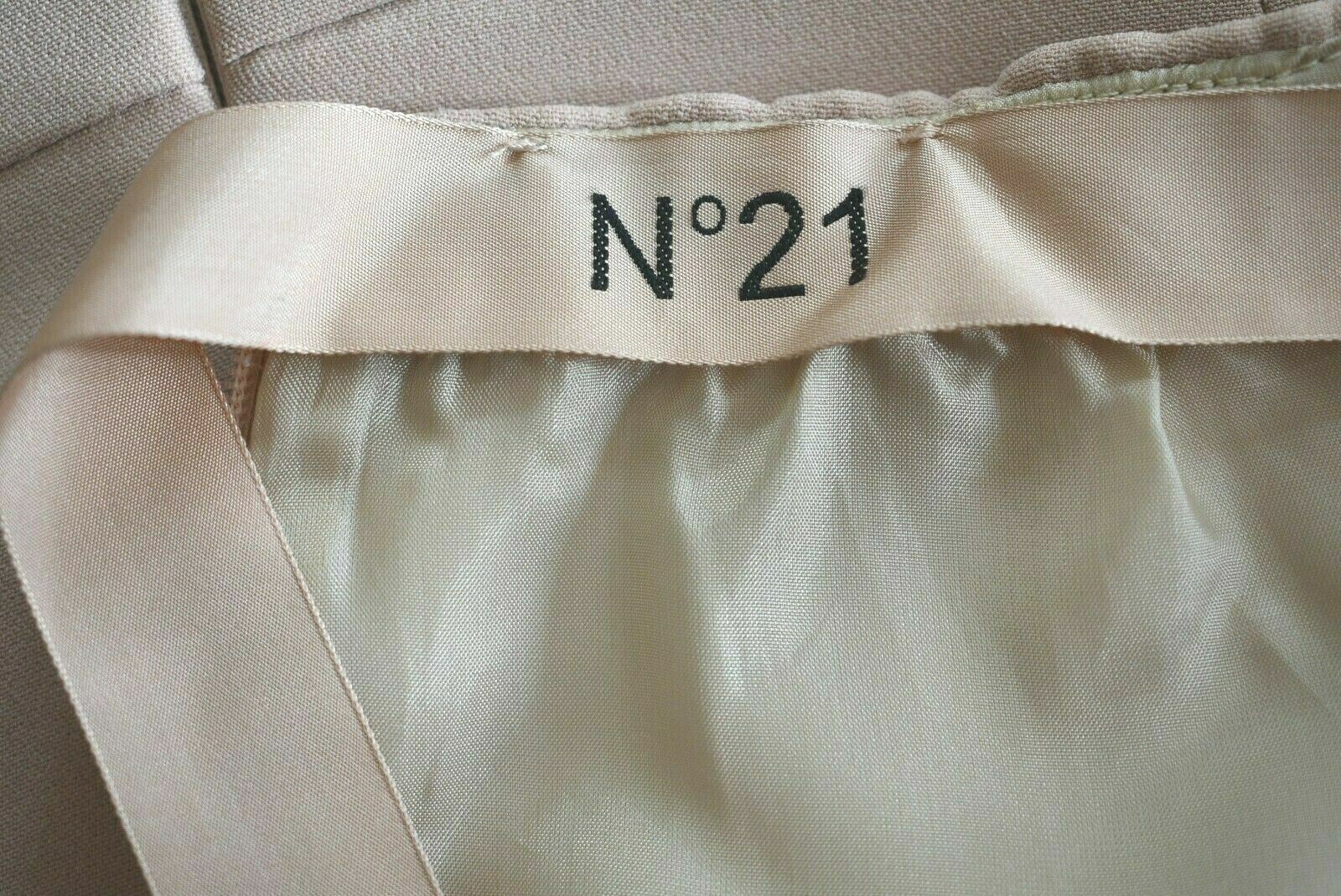 N°21 Women's Sleeveless Midi Sheath Dress, size IT 40 / UK 8