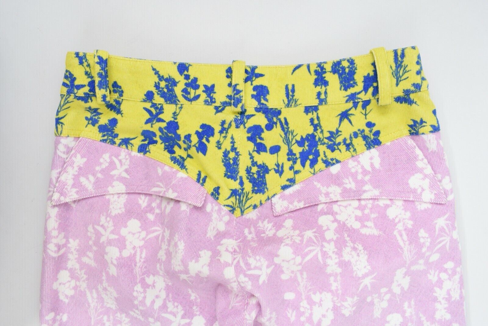 PREEN LINE Women's Corduroy Skinny Pants, Pink/Multicoloured, size XS / UK 8