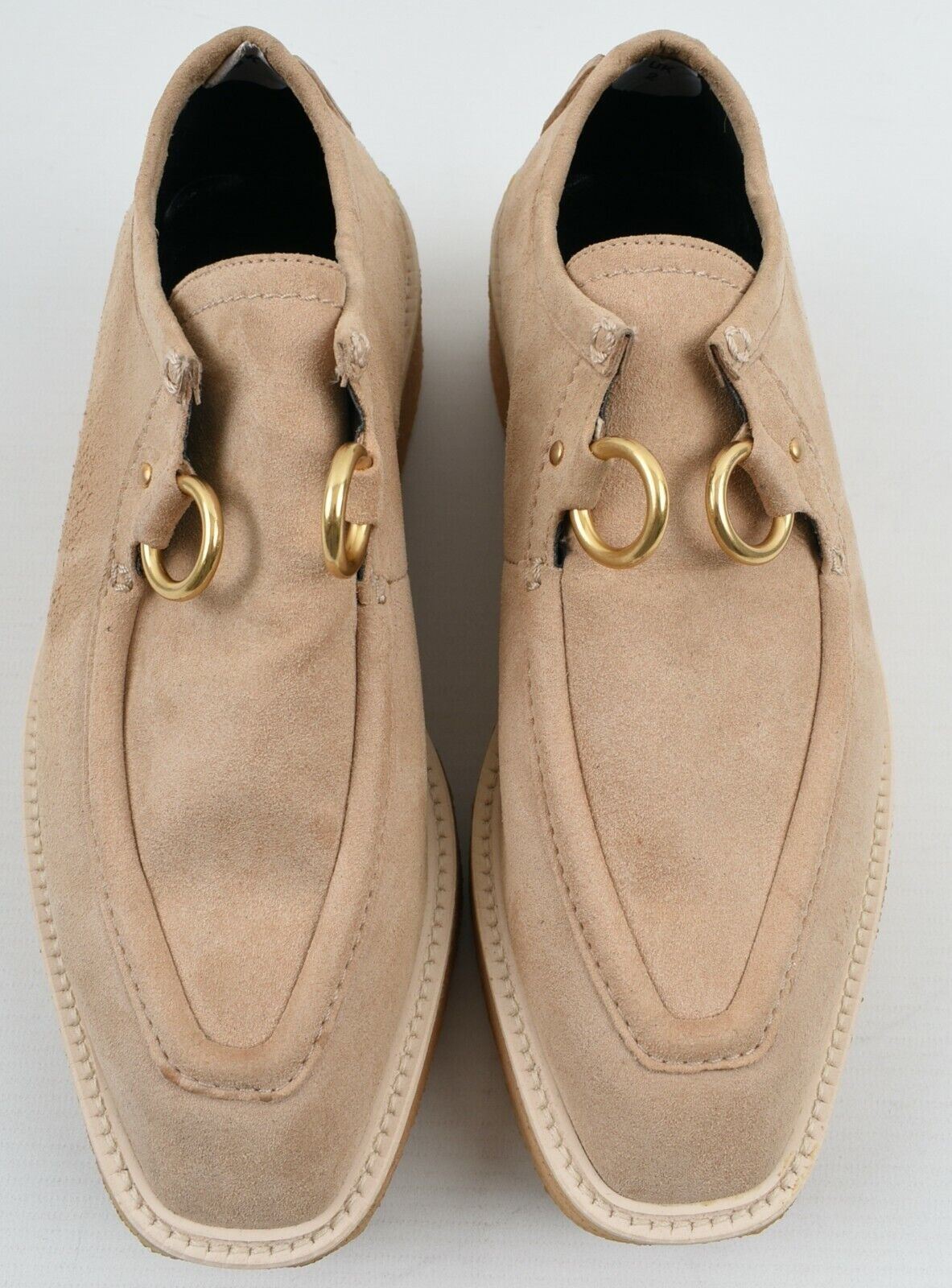 STELLA MCCARTNEY Women's Faux Suede Shoes, Beige, size UK 2.5 *ex display*