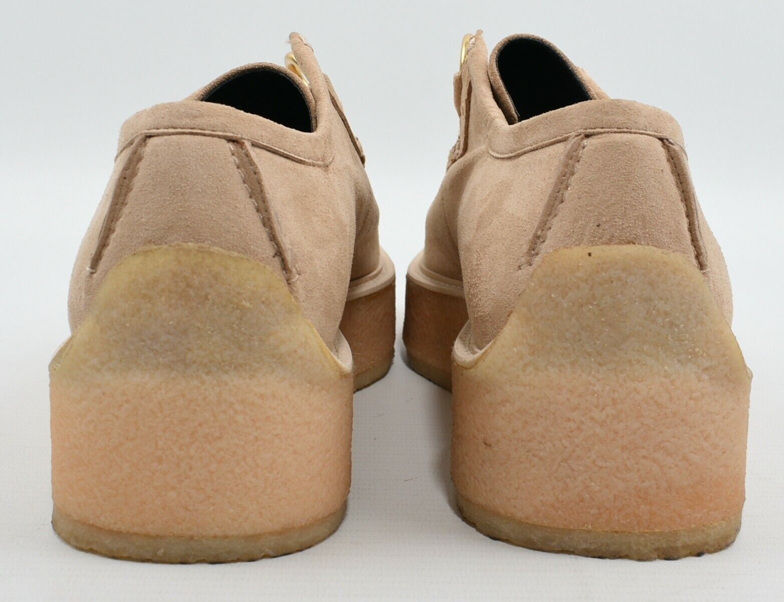 STELLA MCCARTNEY Women's Faux Suede Shoes, Beige, size UK 2.5 *ex display*