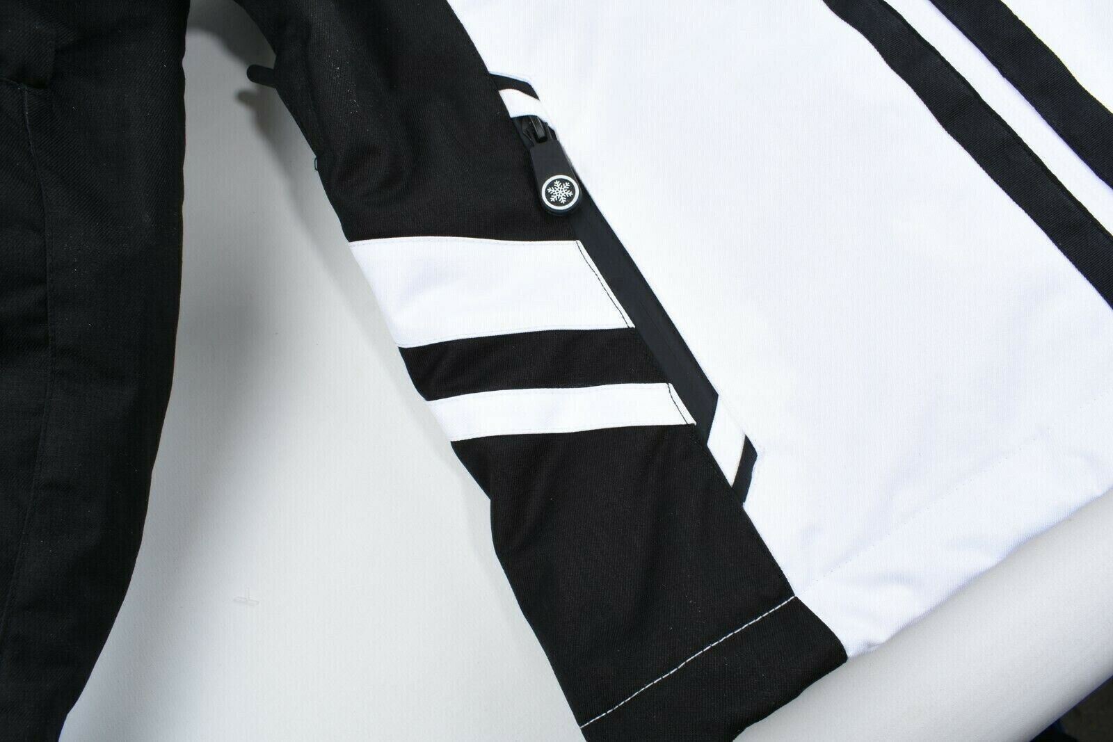 SUPERDRY Women's SUPER SLALOM Ski Jacket, White & Black - M / UK 12