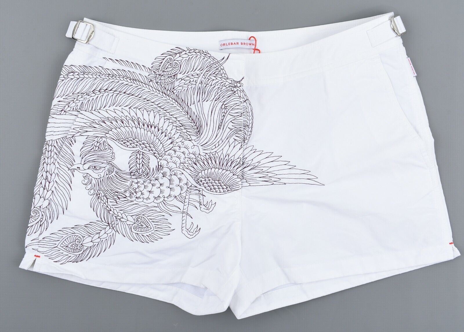 ORLEBAR BROWN Women's WHIPPET SAIRA HUNJAN Shorts, White, size UK 10