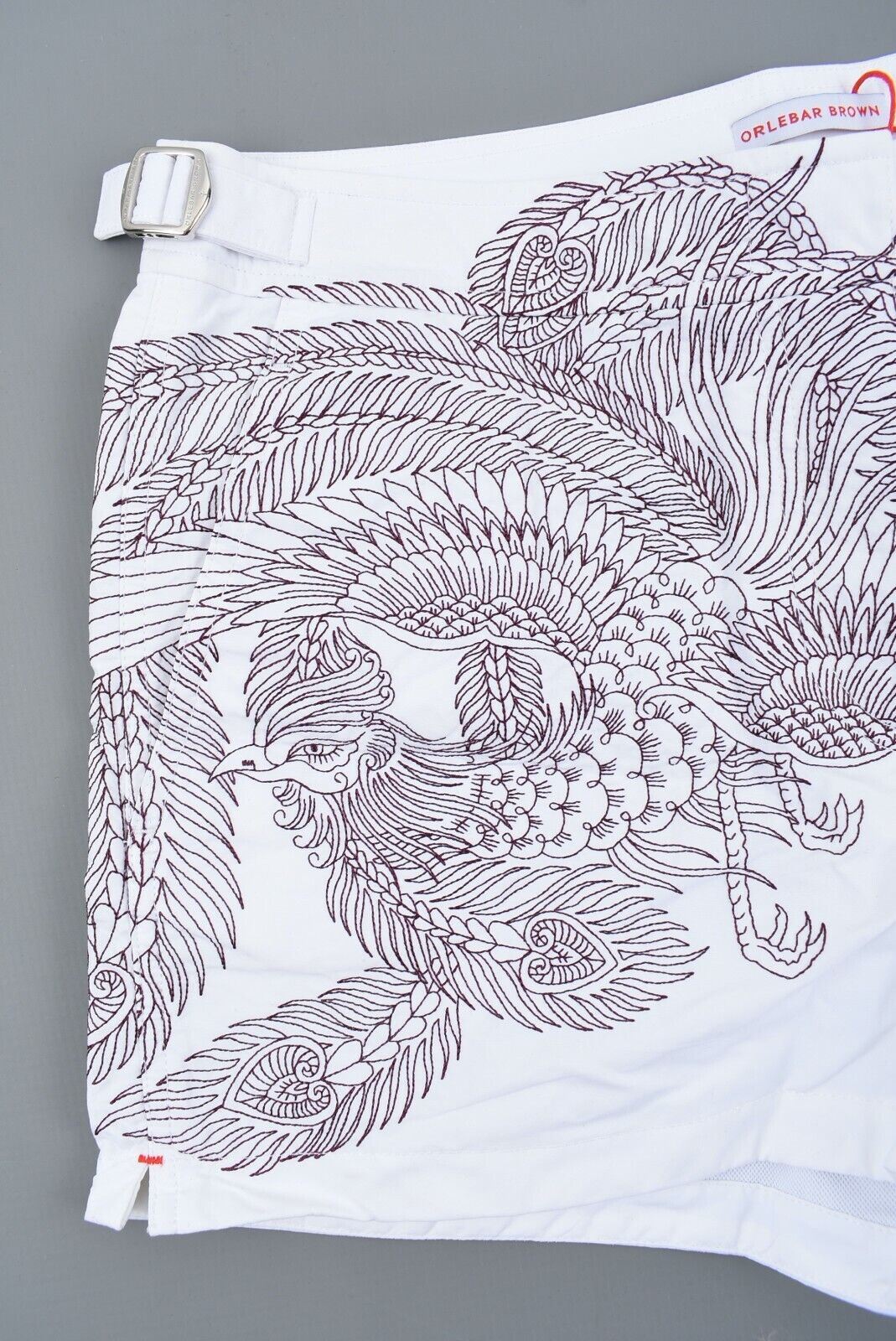 ORLEBAR BROWN Women's WHIPPET SAIRA HUNJAN Shorts, White, size UK 10