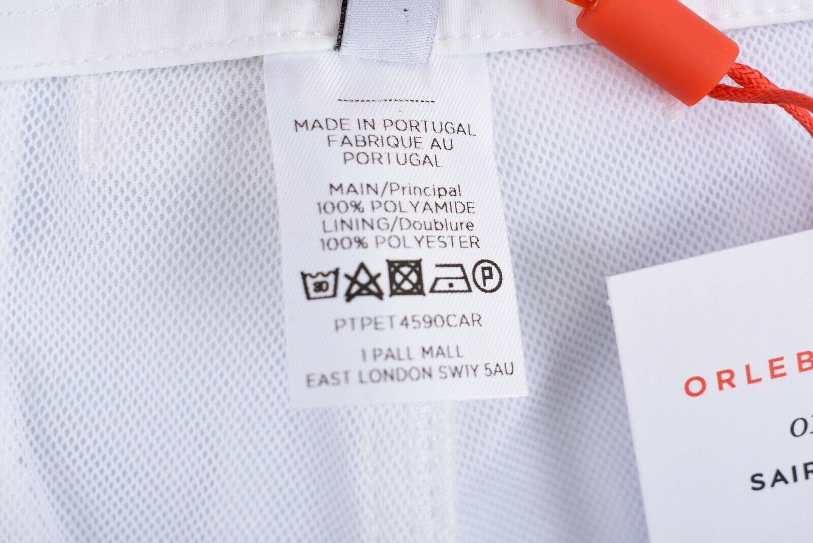 ORLEBAR BROWN Women's WHIPPET SAIRA HUNJAN Shorts, White, size UK 10