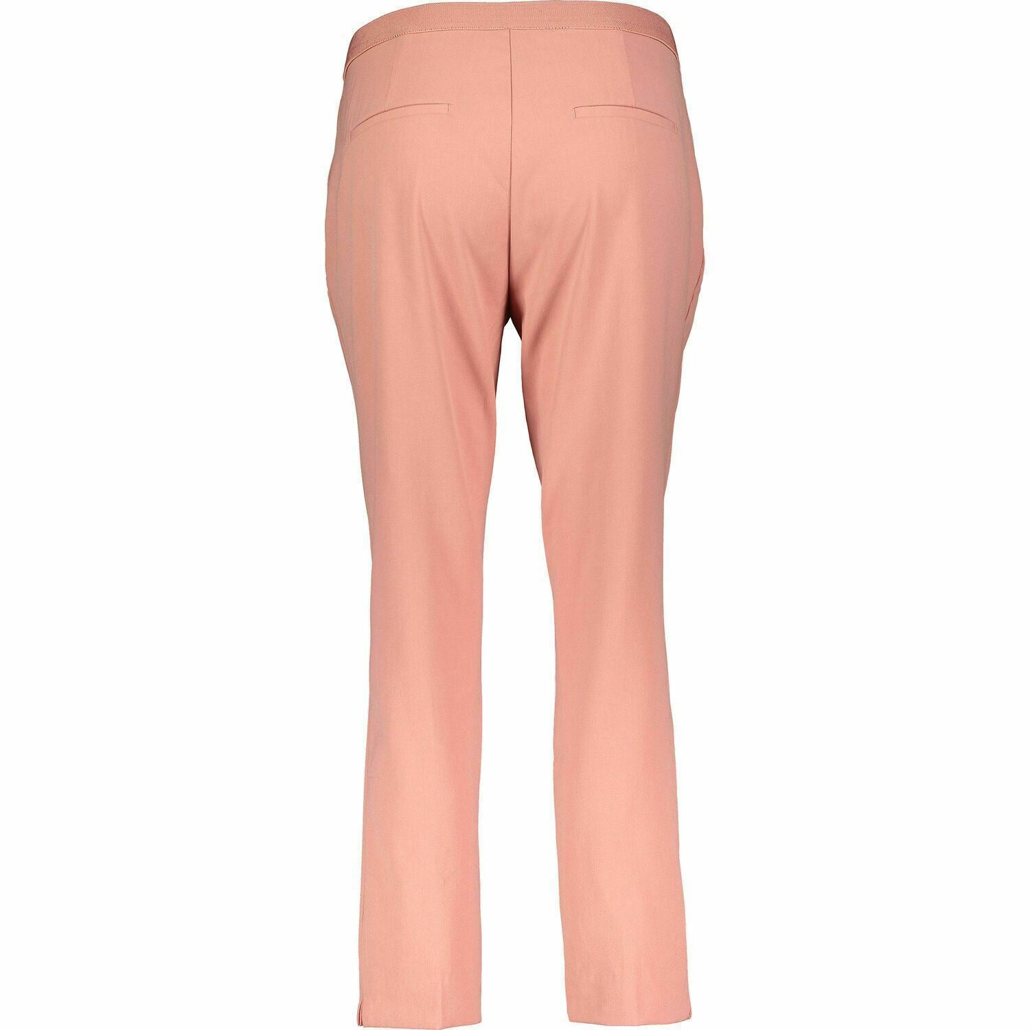 Stradivarius Women's Pink Tapered Fit Trousers Size XL W42" Inside Leg 32"