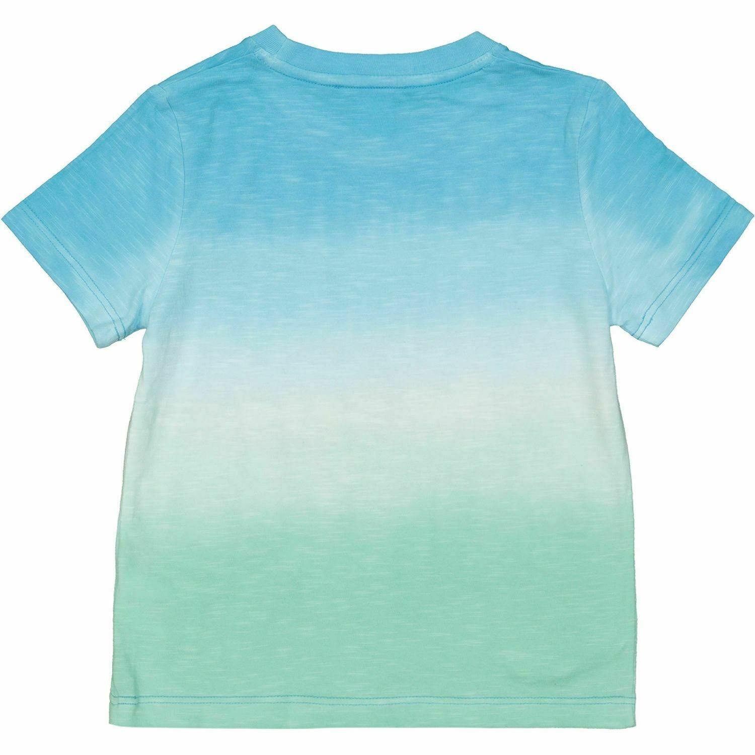 LITTLE MARC JACOBS Boys Blue & Green Ombre T-Shirt Size 8 yrs