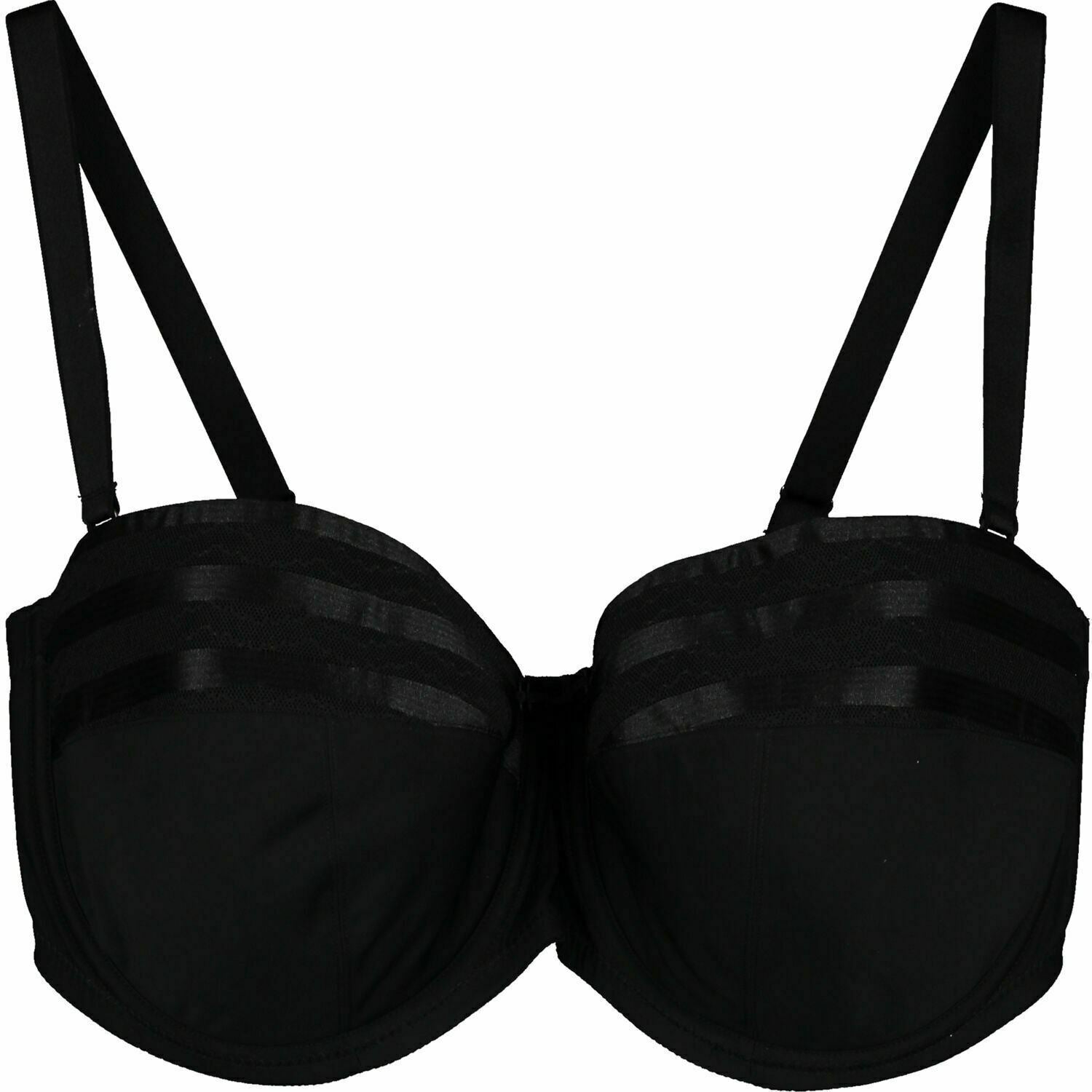 MAISON LEJABY Women's Black Underwired Bra, size 32DD